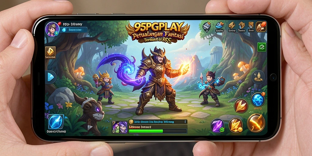 Tampilan gameplay RPG yang mendebarkan dari 95PGPLAY.