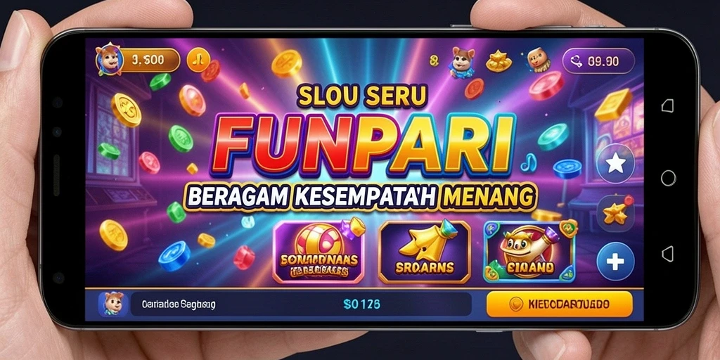 Tampilan gameplay mendebarkan di FUNPARI Slot.