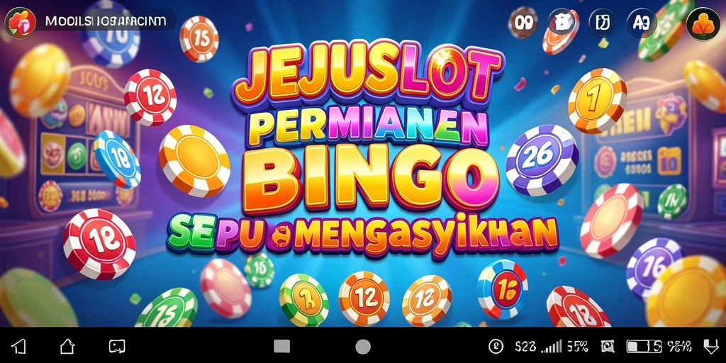 Tangkapan layar gameplay JEJUSLOT yang menampilkan suasana Bingo yang menyenangkan.