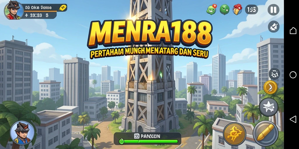 Tampilan menarik dari gameplay <strong>MENARA188</strong> saat menghadapi musuh.