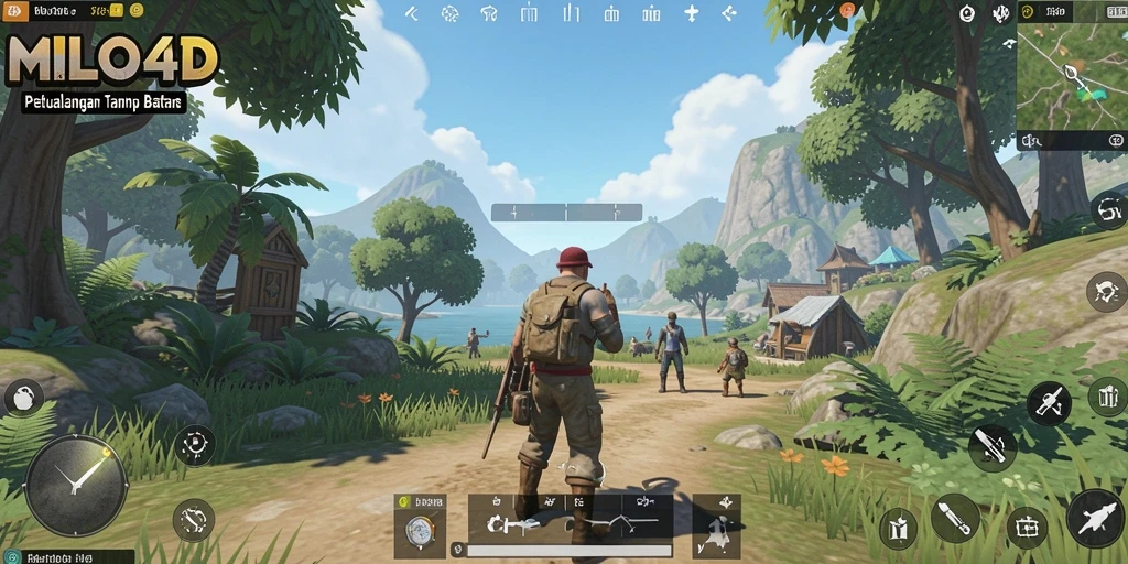 Tampilan gameplay menakjubkan dari MILO4D yang memukau dan mendebarkan.