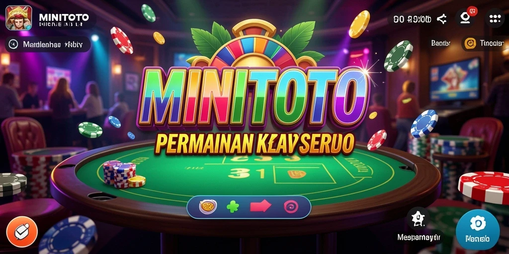 Tampilan gameplay seru di aplikasi MINITOTO yang membawa kasino ke tangan Anda.