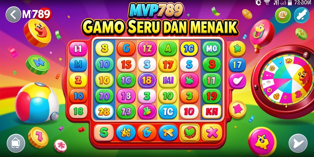 Tampilan gameplay seru dalam game Bingo MVP789.