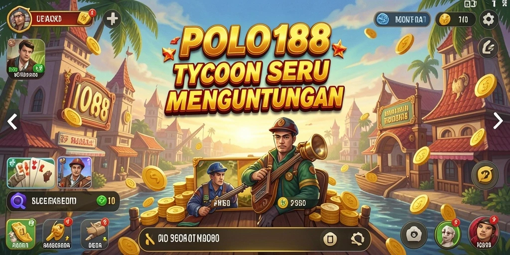 Tampilan gameplay POLO188 dengan berbagai bisnis yang dikelola.