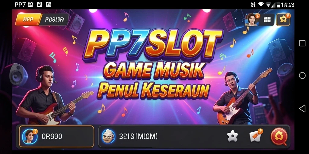 Gameplay seru dalam PP7SLOT dengan banyak pilihan lagu.