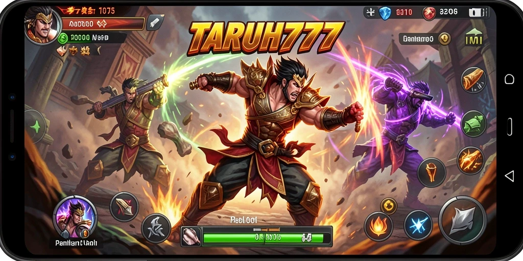 Tampilan menarik dari pertarungan seru TARUH777.