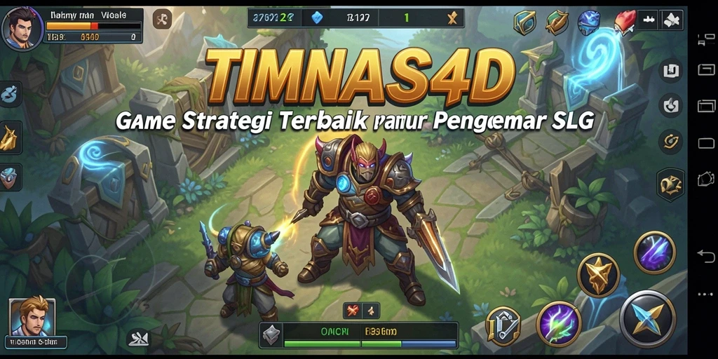 Menampilkan strategi dan pertempuran tim dalam TIMNAS4D.