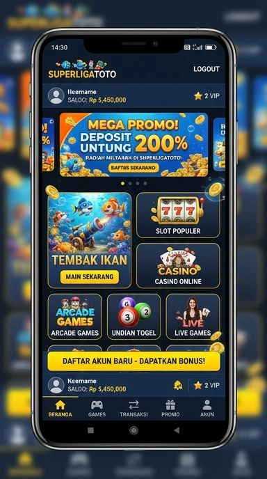 Fitur-fitur menarik dalam aplikasi superligatoto.